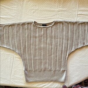 Chic Neutral Batwing Sweater